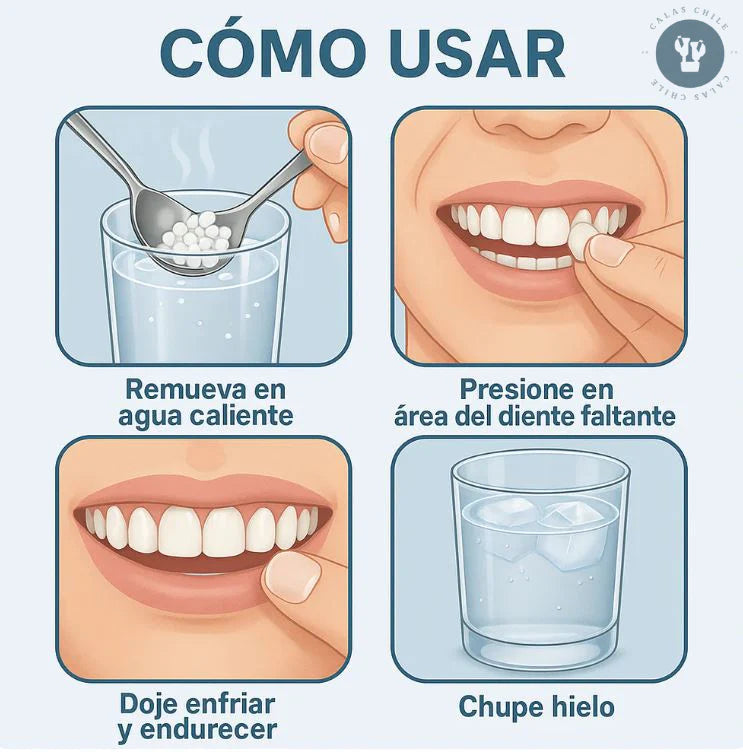 Kit Dental – Cubre espacios al instante – Sonríe con confianza en minutos