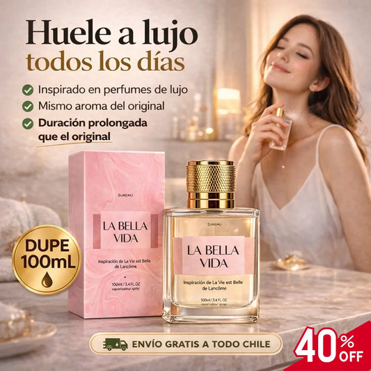 LA BELLA VIDA 100ml Eau de Parfum – Aroma premium con duración prolongada