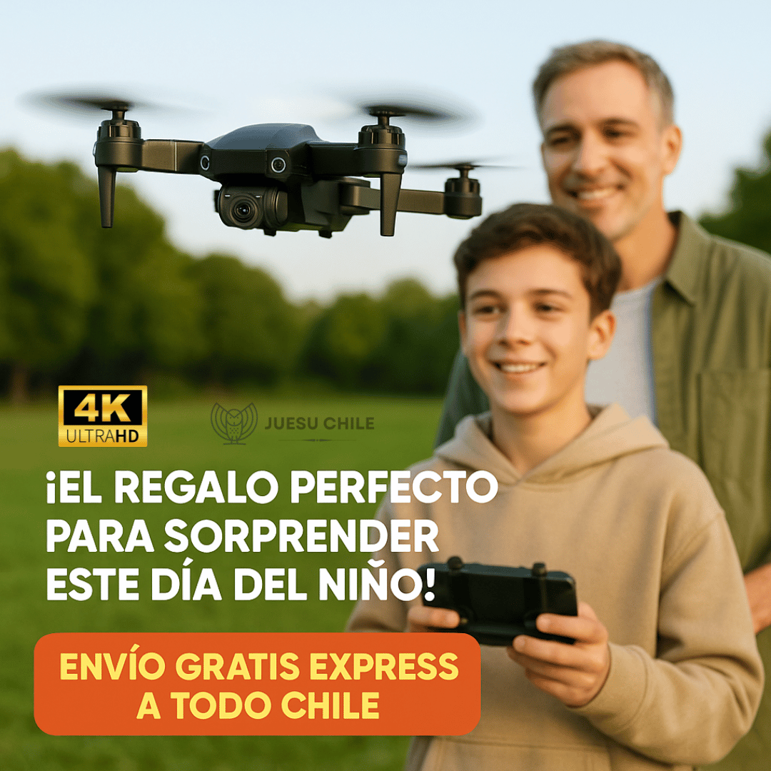 Dron plegable para niños – Explora, graba y juega