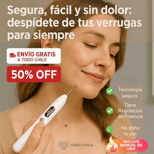 Láser para la Piel - Para Verrugas y Lunares - Cuida tu Piel sin Dolor desde el Día 1
