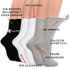 RelaxPies - Calcetines para Pies Sensibles - Pack de 12 pares