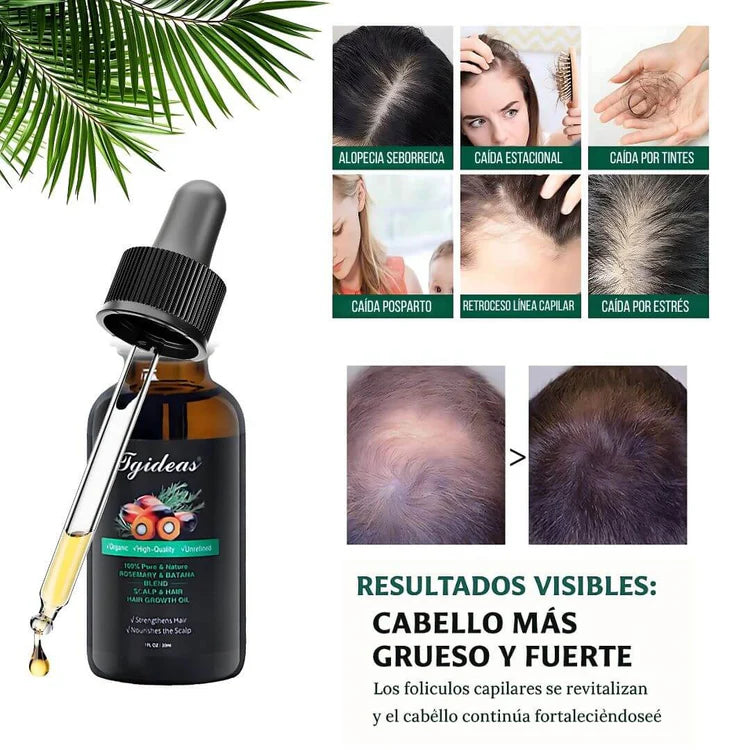 BATANA OIL - El Secreto Ancestral para Prevenir la Caída del Cabello y Estimular el Crecimiento