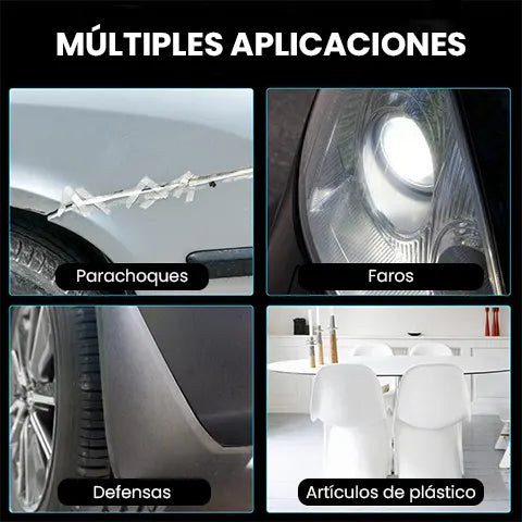 Kit de reparación de soldadura de plástico con 200 grapas de Regalo